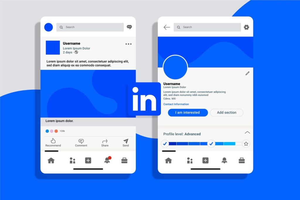 Design piatto linkedin mockup 23 2149217512