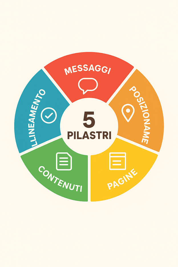 I 5 pilastri del sistema di lead generation per aziende tecniche e industriali.